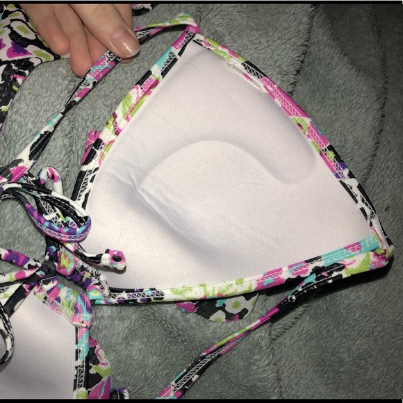 Push up Bikini co Ord 3 piece matching set coverup - Picture 3 of 4